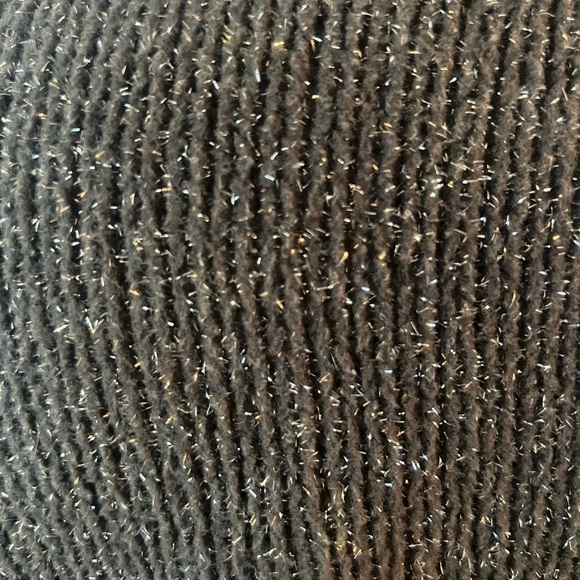 Zara Grey Silver  Crop Sparkle Sweater - Picture 8 of 11